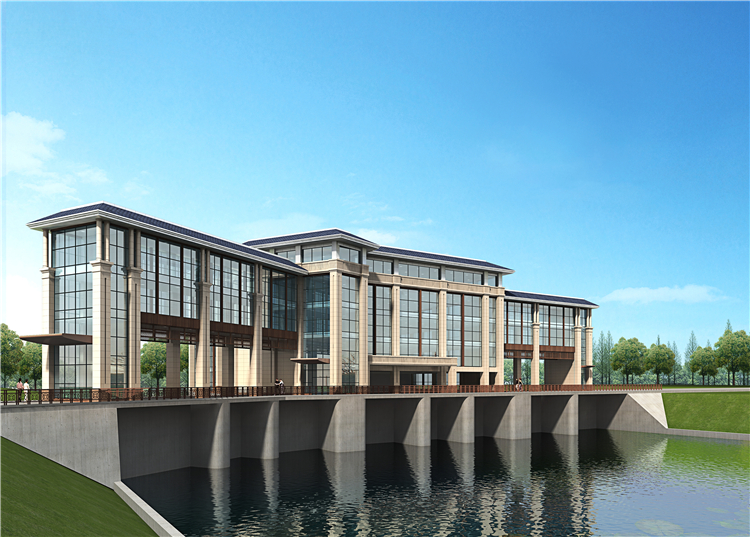 外-紅石嘴渠首樞紐除險加固水閘等啟閉機房裝飾工程